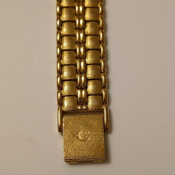 Vtg Elgin Diamond Elegant Gold Tone Quartz Bracelet Watch EM846 Japan Movt READ - Picture 8 of 16